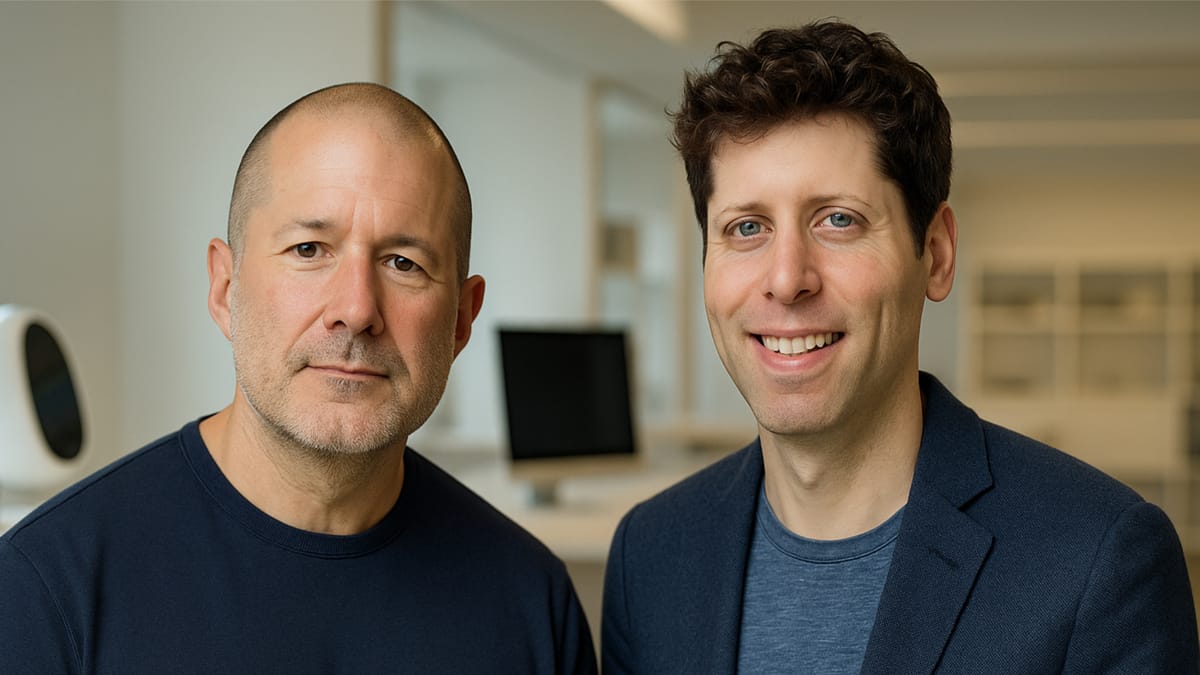 OpenAI acquisisce la startup del leggendario designer Apple Jony Ive