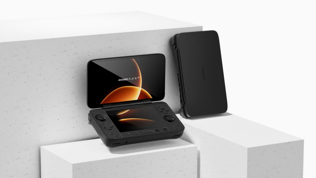 AYANEO Flip 1S DS: doppio schermo e chip Ryzen AI per il gaming portatile