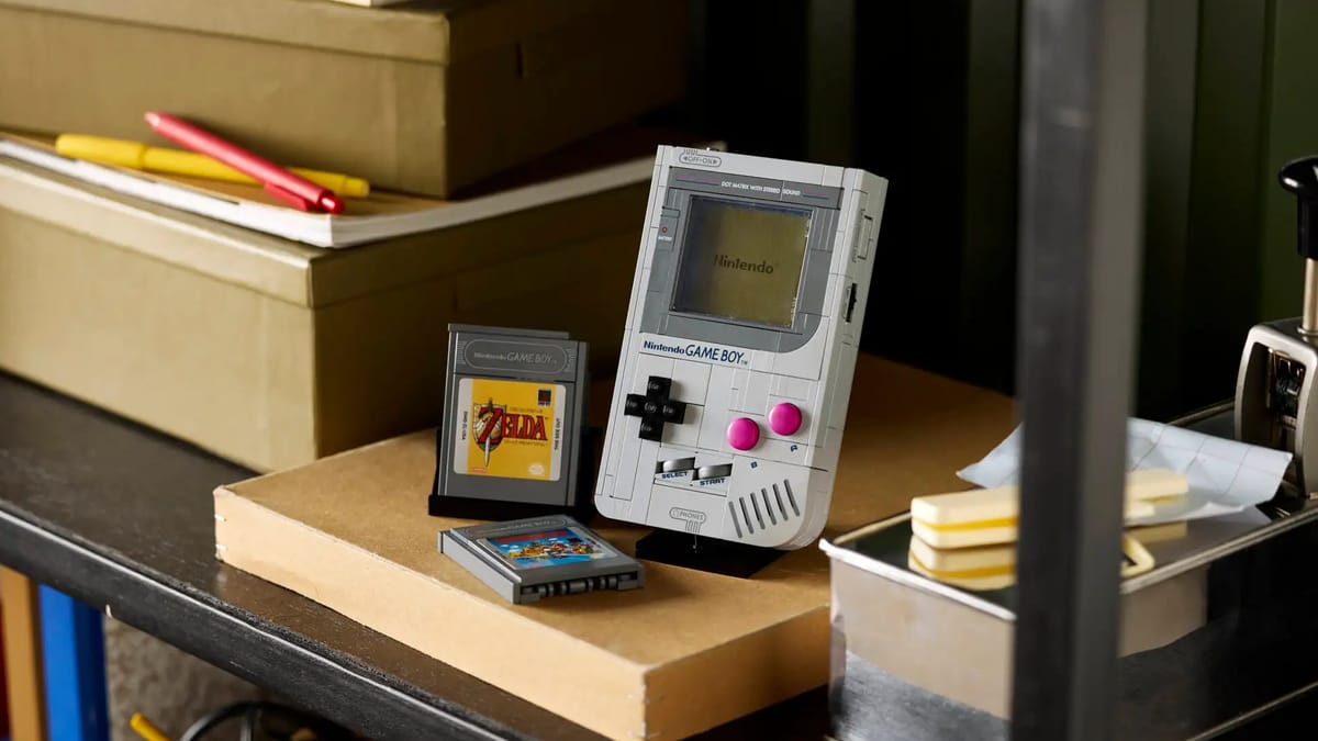 Game Boy diventa LEGO: nostalgia a mattoncini con tanto di cartucce