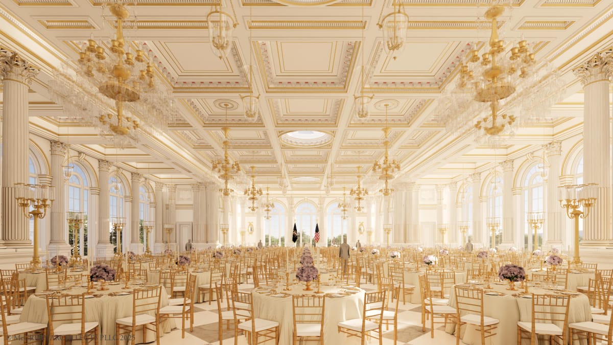 Da Apple a Meta: i giganti tech donano per la controversa sala da ballo di Trump