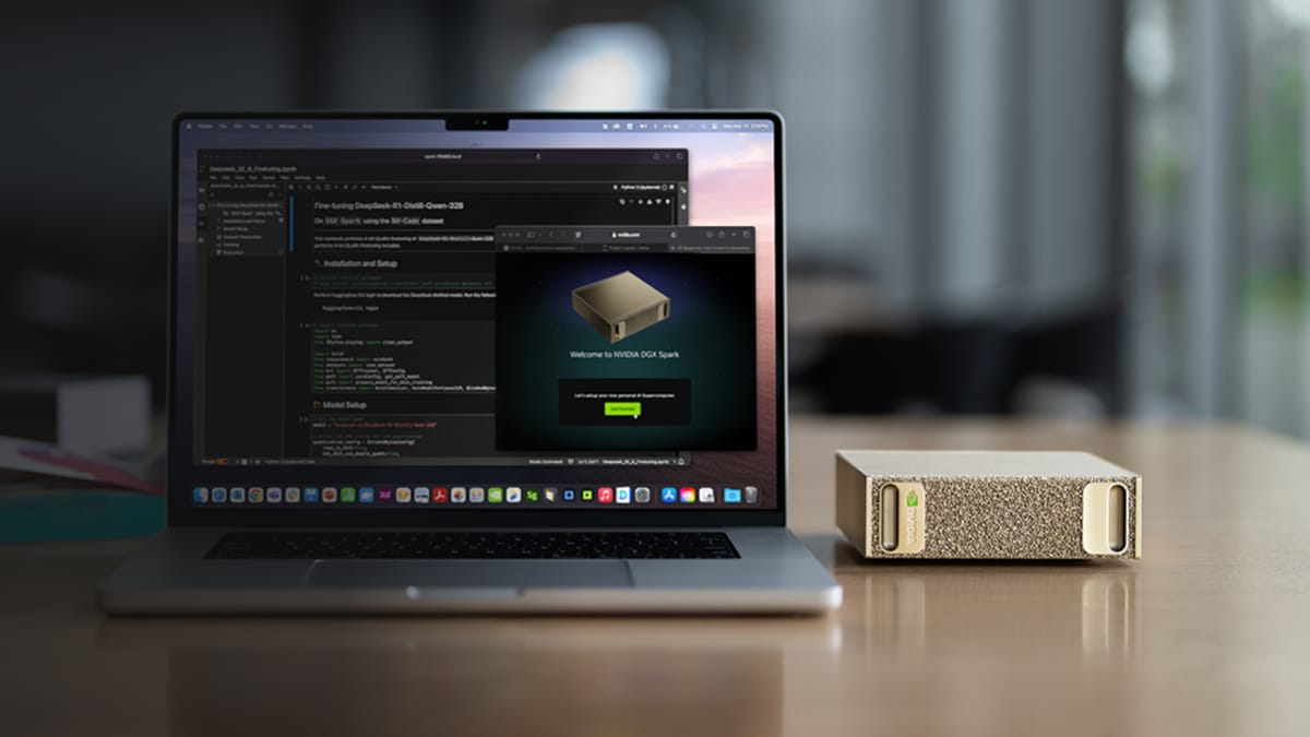 NVIDIA DGX Spark: il supercomputer IA da scrivania in vendita dal 15 ottobre